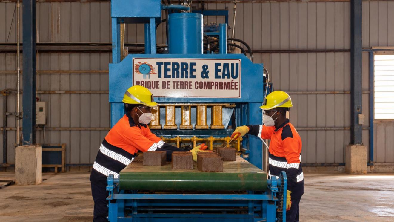 briques de terre